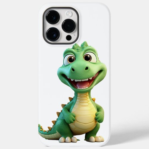 Cute Crocodile 3D Cartoon Case_Mate iPhone 14 Pro Max Case