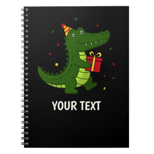 Cute Crocodile Gift Notebook