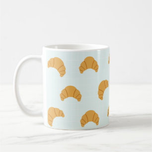 Cute Croissant Coffee Mug