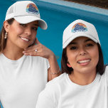 Cute Cruise Ship Family Trip Sunset Personalized Trucker Hat<br><div class="desc">Cool custom cruise ship hats for your family reunion or spring break trip to Bermuda,  The Bahamas,  or The Caribbean. Customize these cute caps tees with your family name and destination or year.</div>