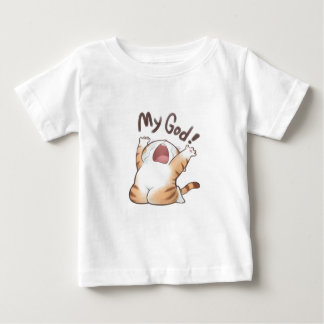 Cute Crying Cat Meme Funny T-Shirt