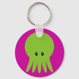 Cute Cthulhu Keychain