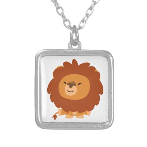 Cute Cuddly Cartoon Lion Necklace