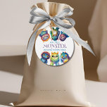 Cute Cuddly Colorful Little Monsters Kids Birthday Favor Tags<br><div class="desc">Transform your child's birthday into a whimsical adventure with the "Our Little Monster" Kids Birthday Design. This delightful theme features colorful, cute, and cuddly monsters that bring joy and excitement to any celebration. Perfect for parents seeking to create an unforgettable experience, this design is all about laughter, fun, and a...</div>