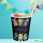 Cute Cuddly Colorful Little Monsters Kids Birthday Paper Cups<br><div class="desc">Transform your child's birthday into a whimsical adventure with the "Our Little Monster" Kids Birthday Design. This delightful theme features colorful, cute, and cuddly monsters that bring joy and excitement to any celebration. Perfect for parents seeking to create an unforgettable experience, this design is all about laughter, fun, and a...</div>