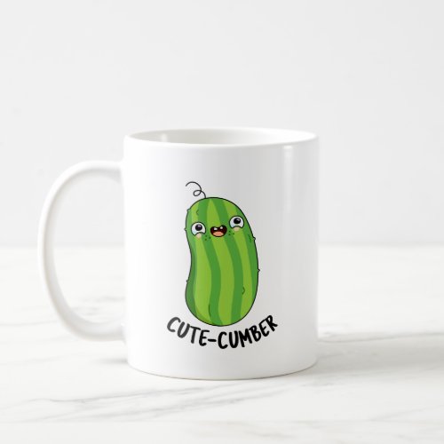 Cute_cumber Cute Cucumber Pun Coffee Mug