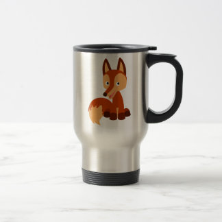 Cute Cunning Cartoon Fox Commuter Mug
