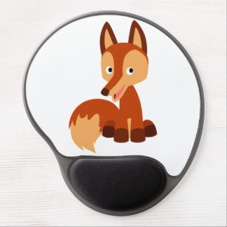 Cute Cunning Cartoon Fox Gel Mousepad