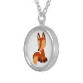 Cute Cunning Cartoon Fox Necklace (Front Right)