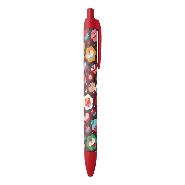 Cute Cup Cake Pattern Pen (Bottom (Vertical))