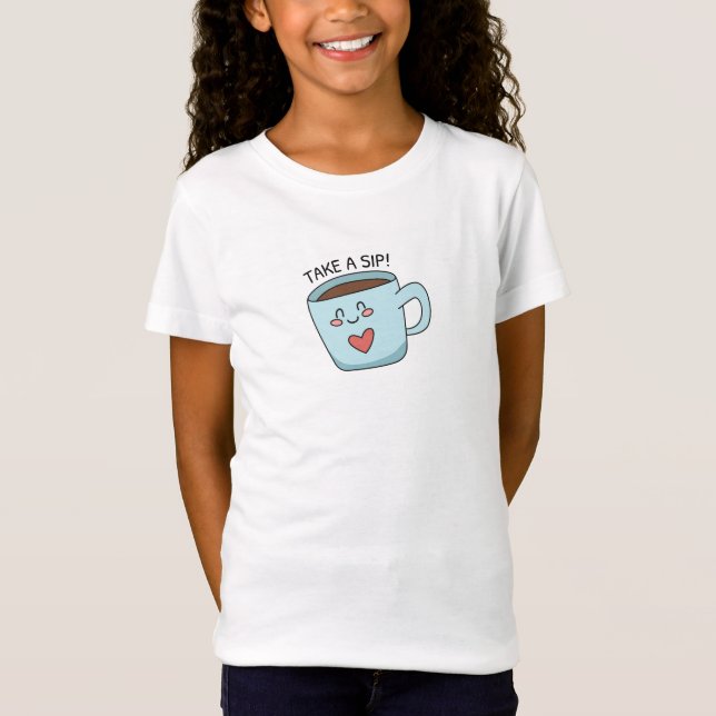 Cute cup love drawing T-Shirt (Front)