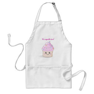 Cute Cupcake Adult Apron