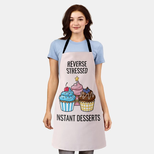 Cute Cupcake Apron (Worn)