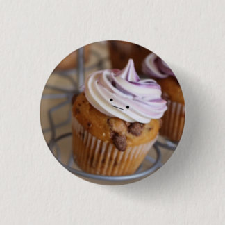 Cute Cupcake badge Pinback Button