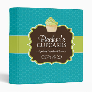 Cute Cupcake Binder