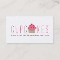 Cute Cupcake Business Card