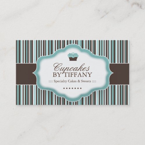 Cute Cupcake Business Card