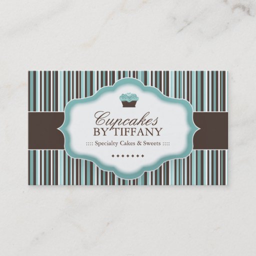 Customizable Cute Cupcake Business Card
