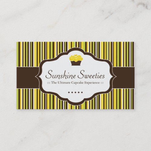 Cute Cupcake Business Card