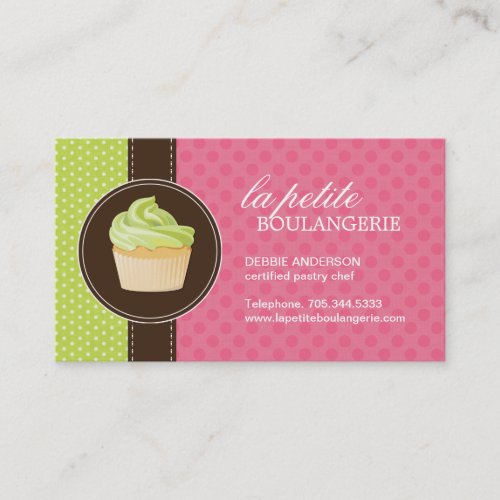 Cute Cupcake Business Cards