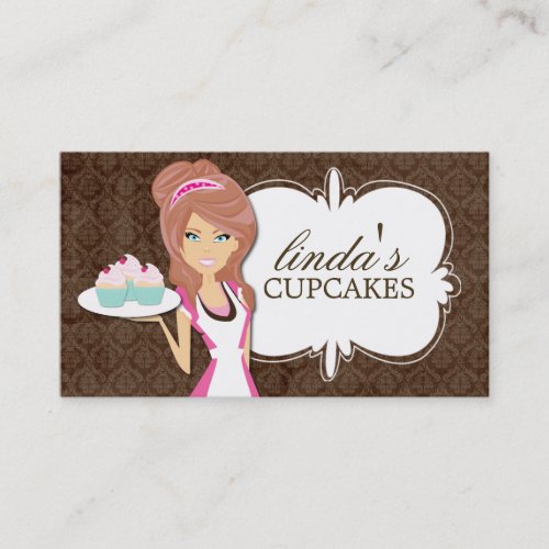 Cute Cupcake Business Cards