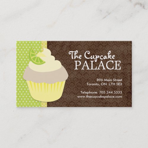 Cute Cupcake Business Cards