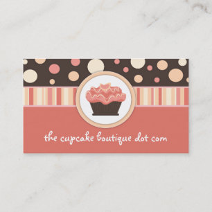 Cute Cupcake Business Cards