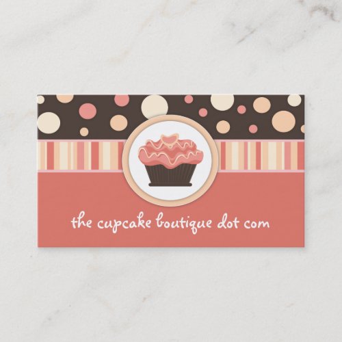 Cute Cupcake Business Cards