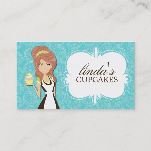 Customizable Cute Cupcake Business Cards