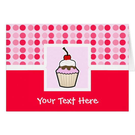 Cute Cupcake Cards (Front Horizontal)