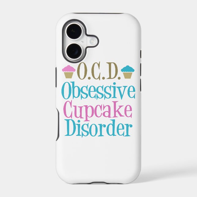Cute Cupcake Iphone Case (Back)