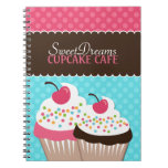 Cute Cupcake Note Book at Zazzle