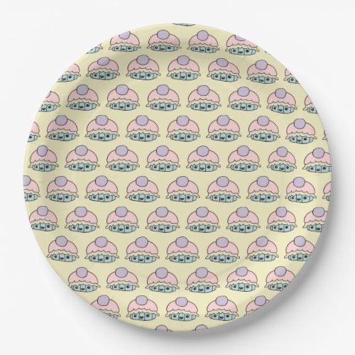 Cute Cupcake Paper Plates