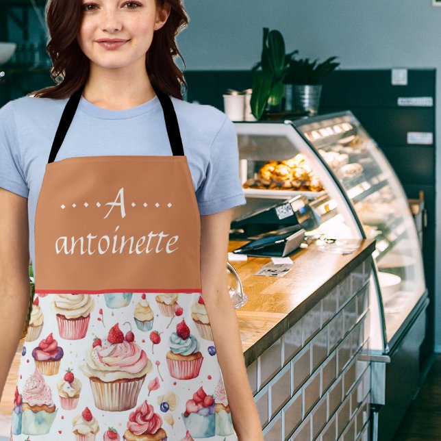 Cute Cupcake Pattern Apron (Creator Uploaded)