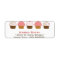 Cute Cupcake Sprinkles Bakery Address Labels