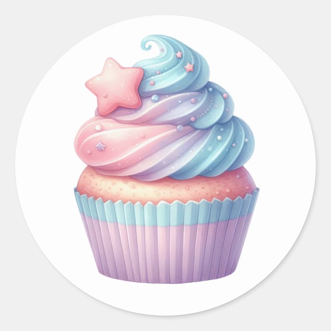 Cute Cupcake Stickers (Front)