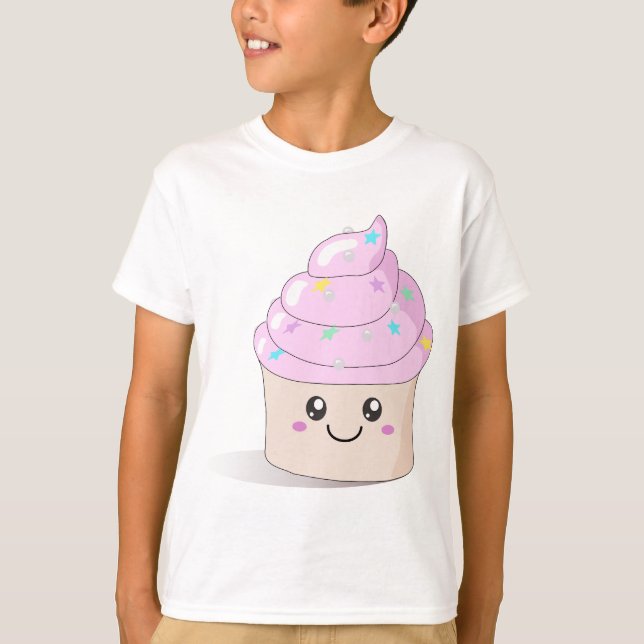 Cute Cupcake T-Shirt (Front)