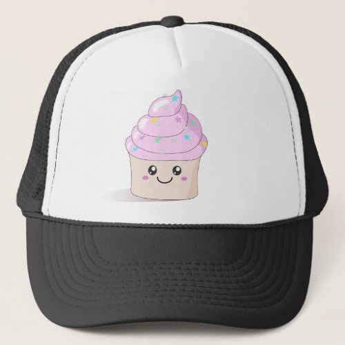 Cute Cupcake Trucker Hat