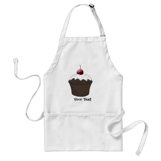 Cute Cupcakes Adult Apron (Front)