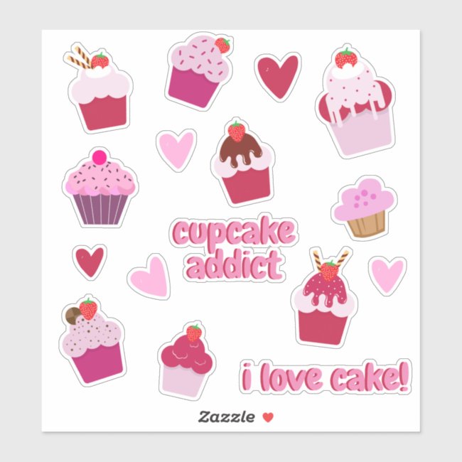 Cute Cupcakes and Strawberry Shortcakes