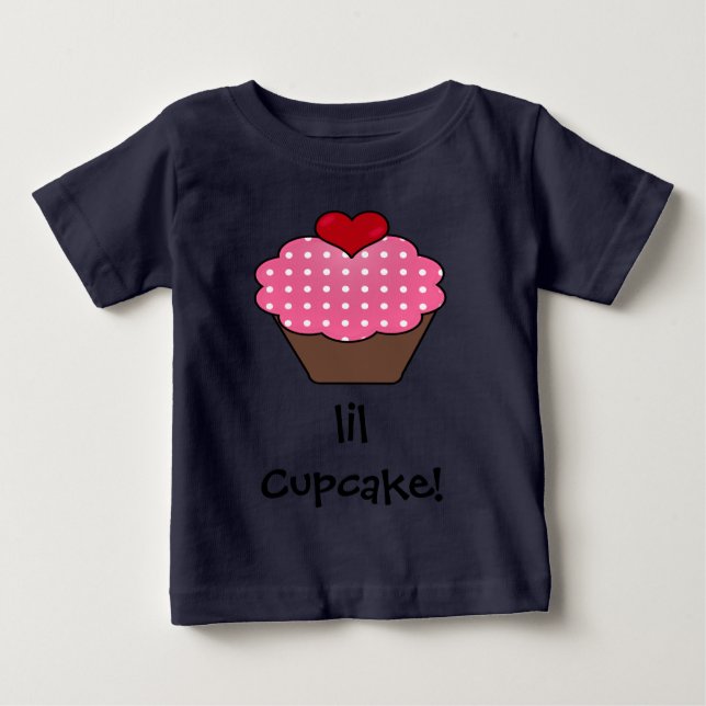Cute Cupcakes Baby T-Shirt (Front)