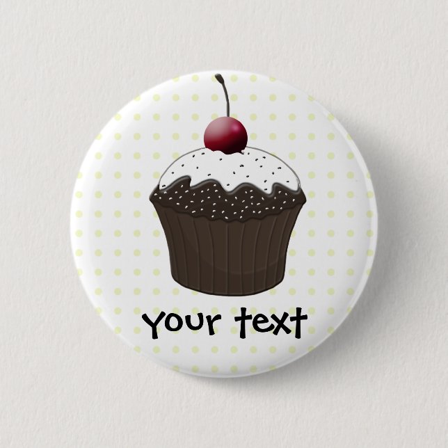 Cute Cupcakes Button (Front)