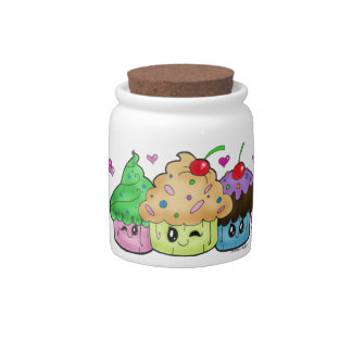 "Cute Cupcakes" Candy Jar