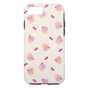 Cute Cupcakes & Cherries iPhone 8/7 Case