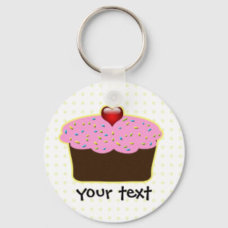 Cute Cupcakes Keychain