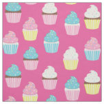 Cute Cupcakes Kids Bakery Treats Fabric