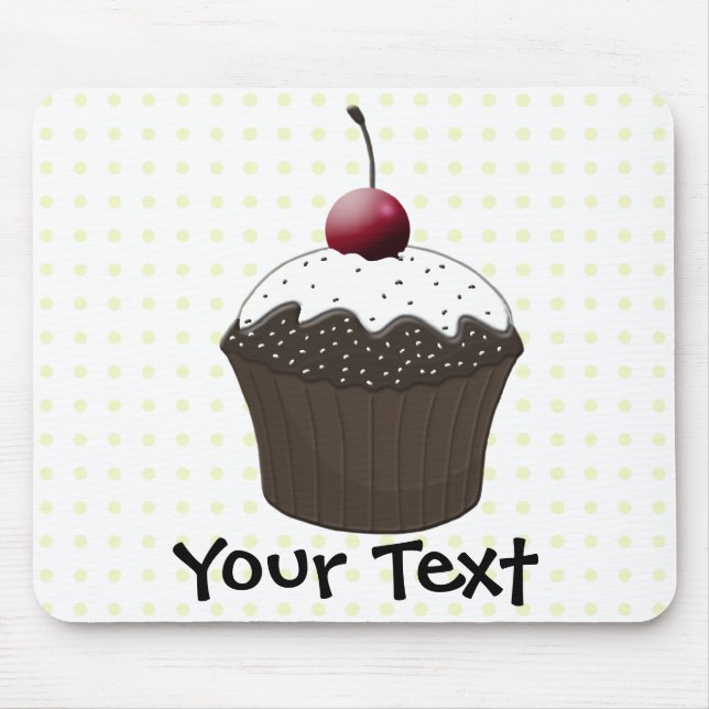 Cute Cupcakes Mouse Pad (Front)