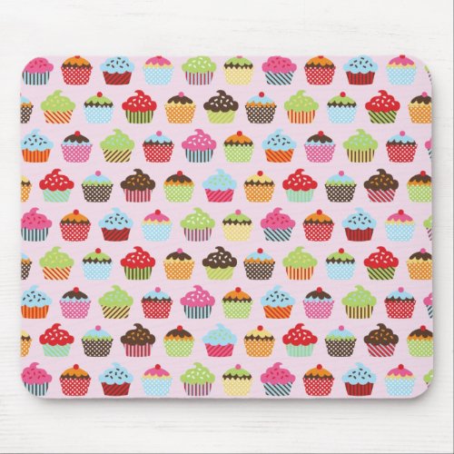 Cute Cupcakes Mouse Pad