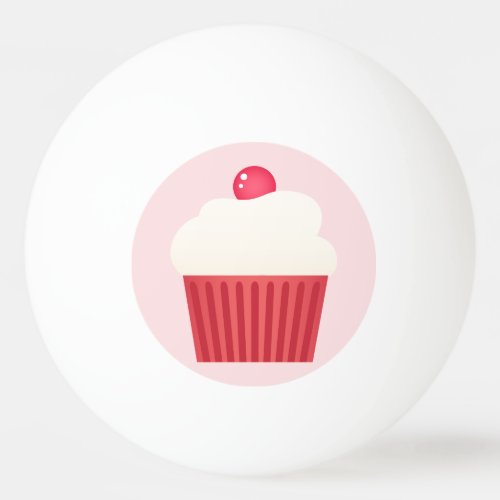 Cute Cupcakes pattern Ping Pong Ball