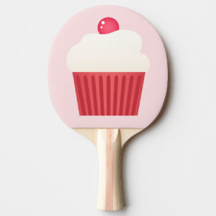Cute Cupcakes pattern Ping-Pong Paddle